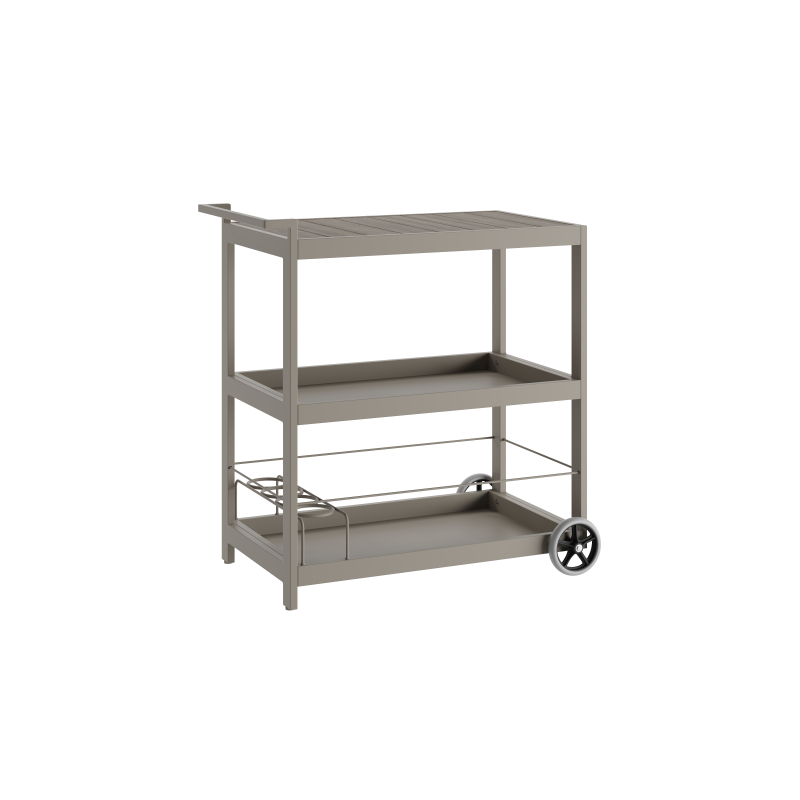 Lauko virtuvės 3 dalių komplektas – Taupe spalvos - Image 4