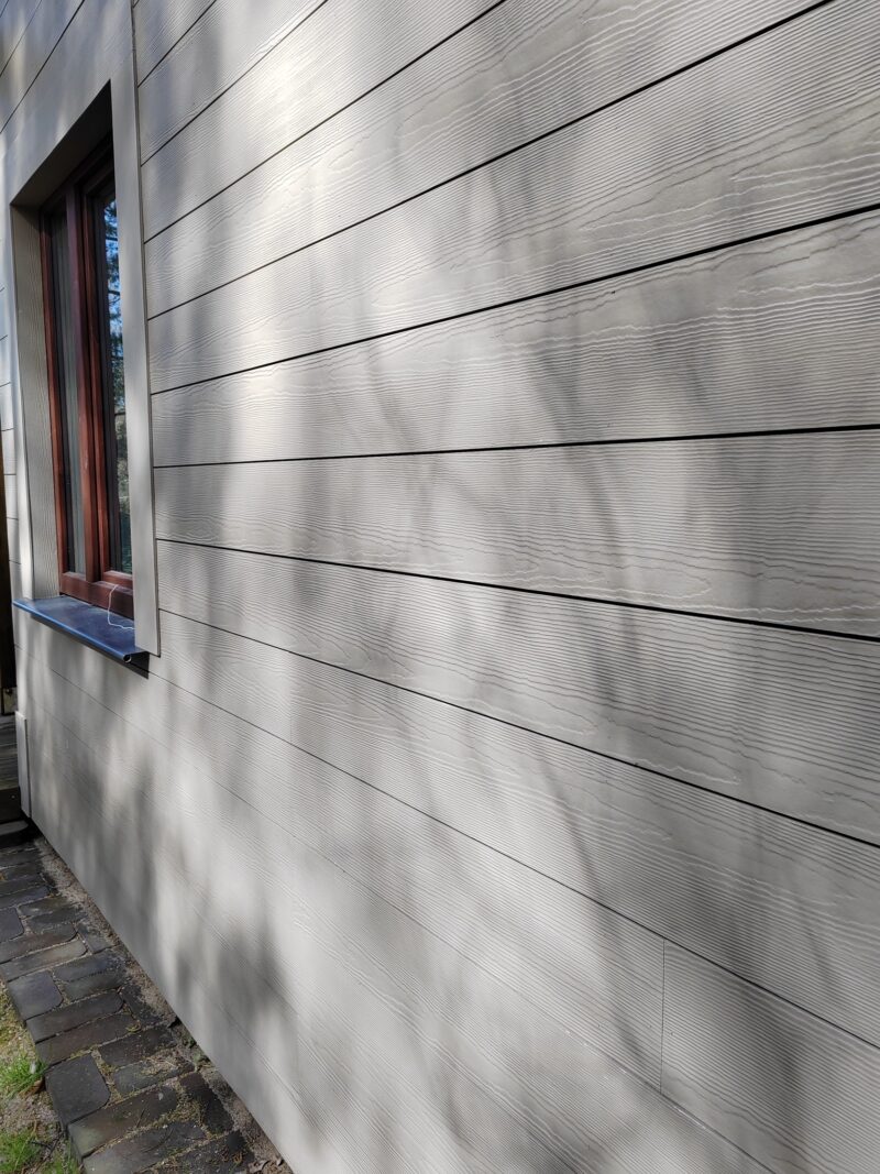 James Hardie cementinės dailylentės lygi faktūra 3600x180x8 mm Antracitas - Image 10