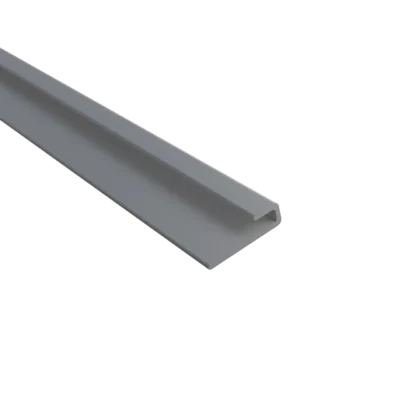Aliuminis Fiberdeck weo essential pradžios profilis U 25x0.7 mm x3m