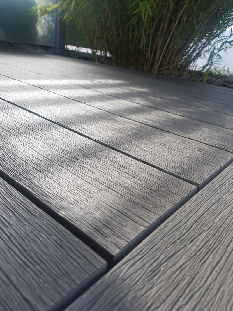 Fiberdeck Vintage užbaigimo lenta 138 mm plotis 3 m.  Graphite - Image 8