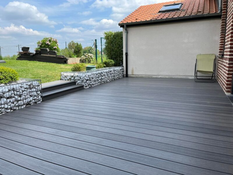 Fiberdeck Brooklyn 138 mm plotis 4 m. (išlengvintos) Light grey - Image 5