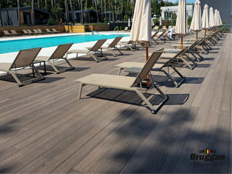 BRUGGAN Elegant 150x25x3000 mm Wine Brown - Image 5
