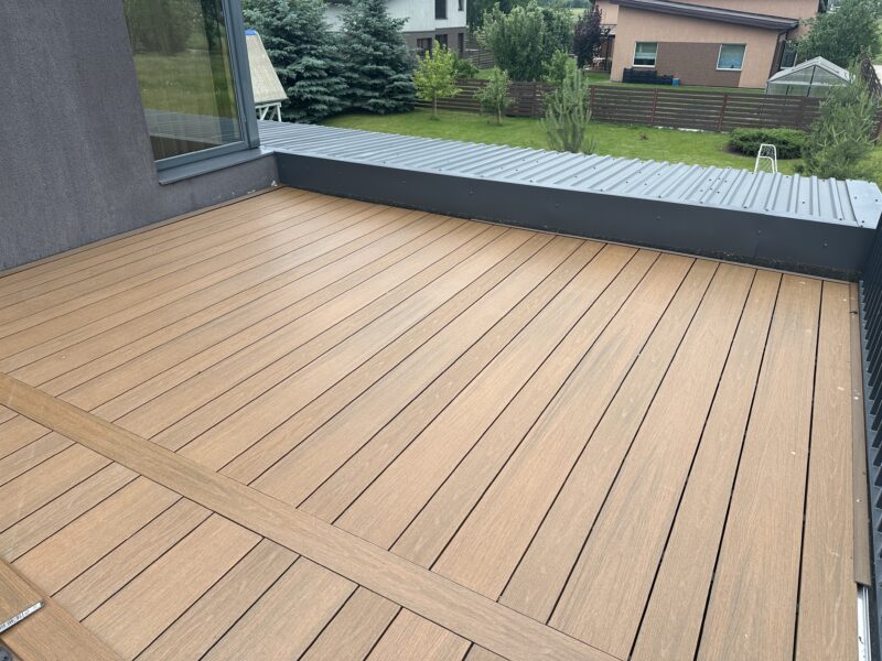 Fiberdeck Brooklyn 138 mm plotis 4 m. (išlengvintos) Light grey - Image 8
