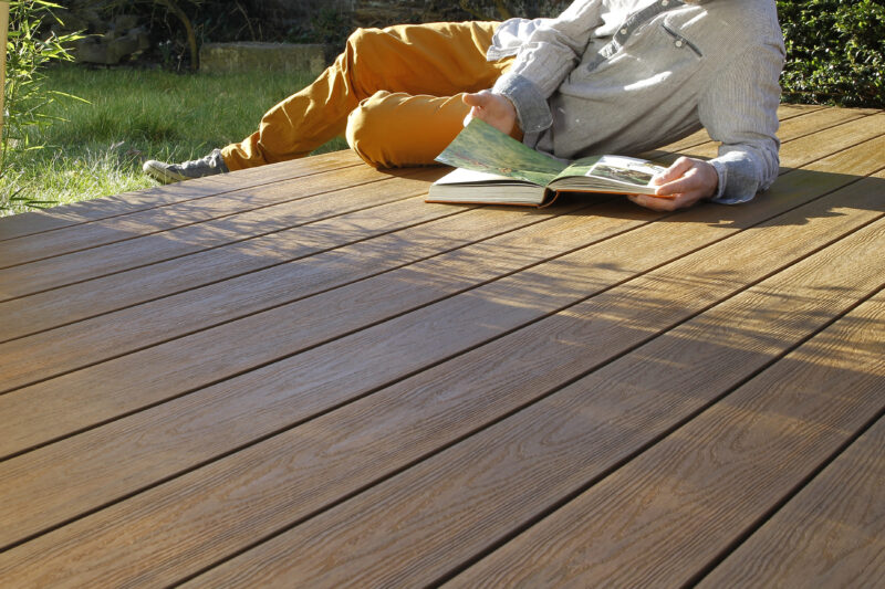 Fiberdeck Brooklyn 138 mm plotis 4 m. (išlengvintos) Light grey - Image 3