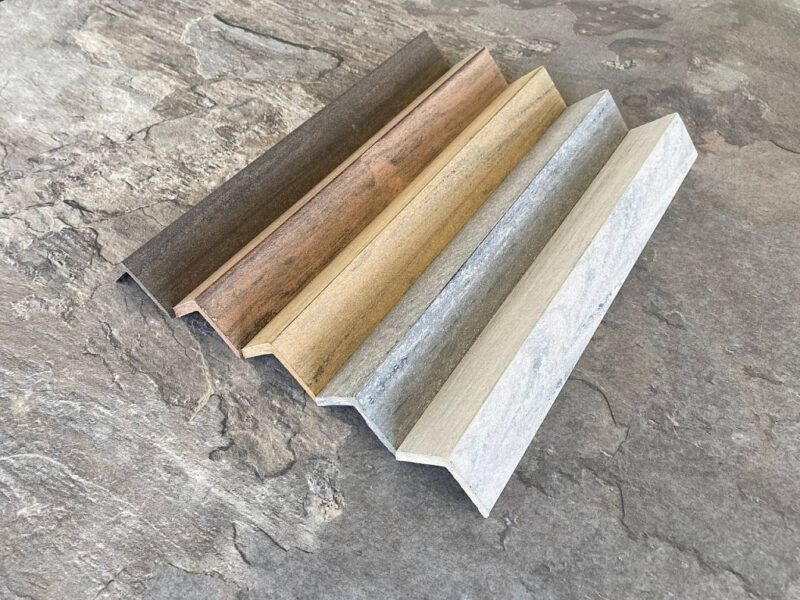 Bruggan multicolor užbaigimo profilis 60*40*3000 mm Sand - Image 3