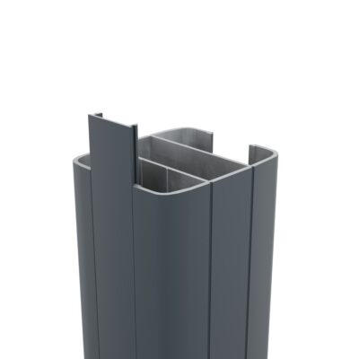 Boston tvoros stulpas  60x70mm L-124cm  RAL7016