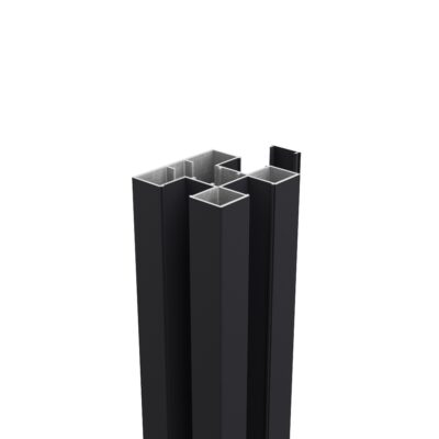 Boston tvoros stulpas  75x75mm L-124cm  RAL9005