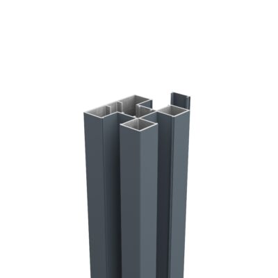 Boston tvoros stulpas  75x75mm L-184cm  RAL7016