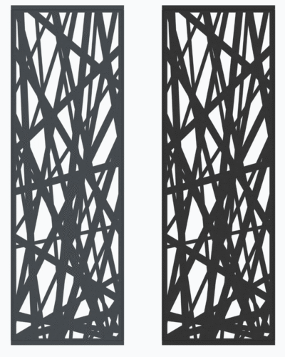 Boston tvoros Hera dekoracija vertikali pilka / juoda