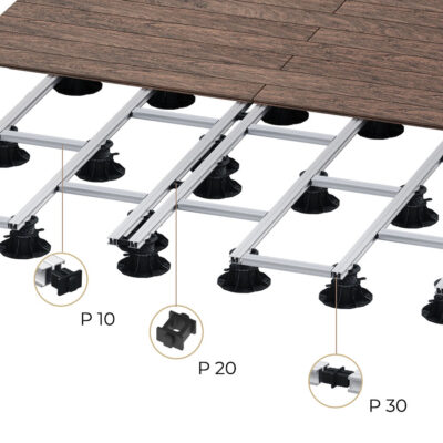 Terasos montavimo priedai