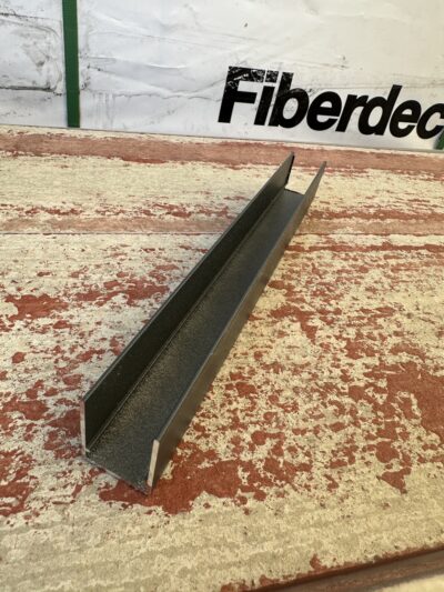 Boston tvoros pradžios / pabaigos profilis 25x30x1750mm Pilkas ( pavyzdys)