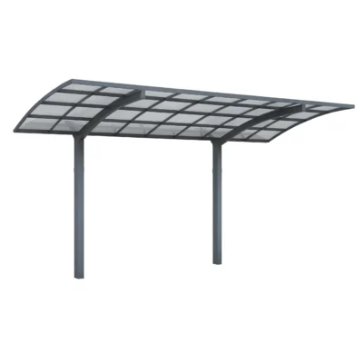 Aliuminė automobilio stoginė Bolton  300x500 cm Pilka