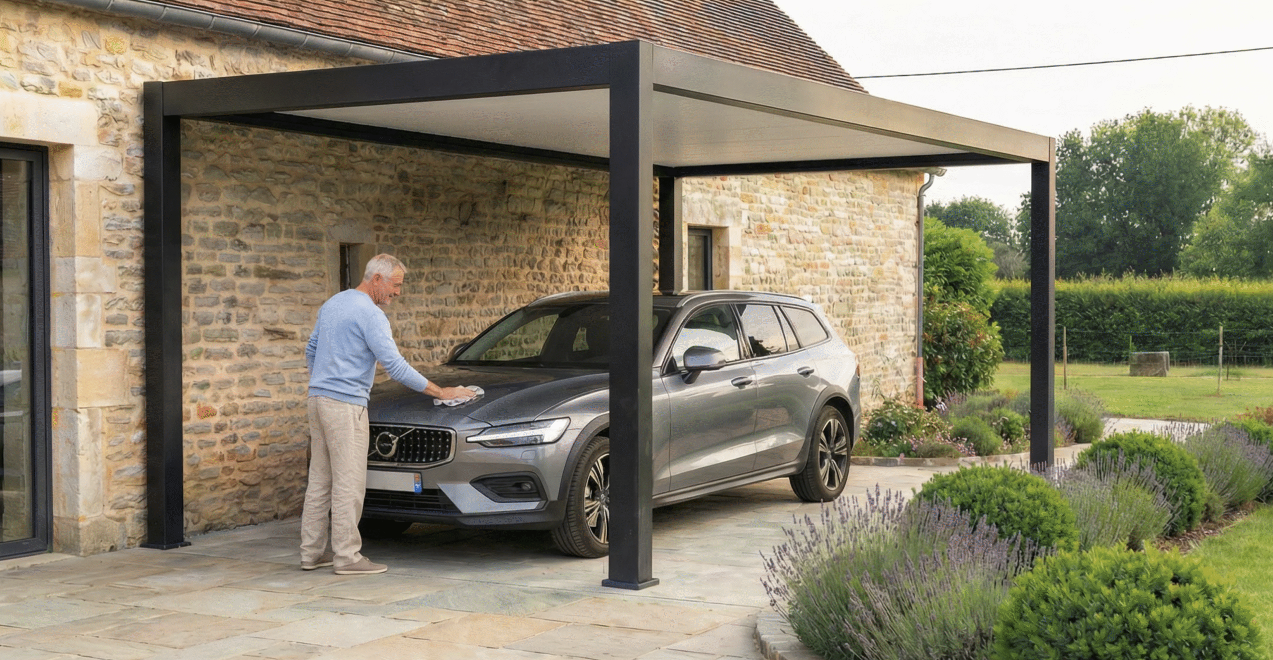 Aliuminė automobilio stoginė PRESTON - 330x563 cm - Image 3