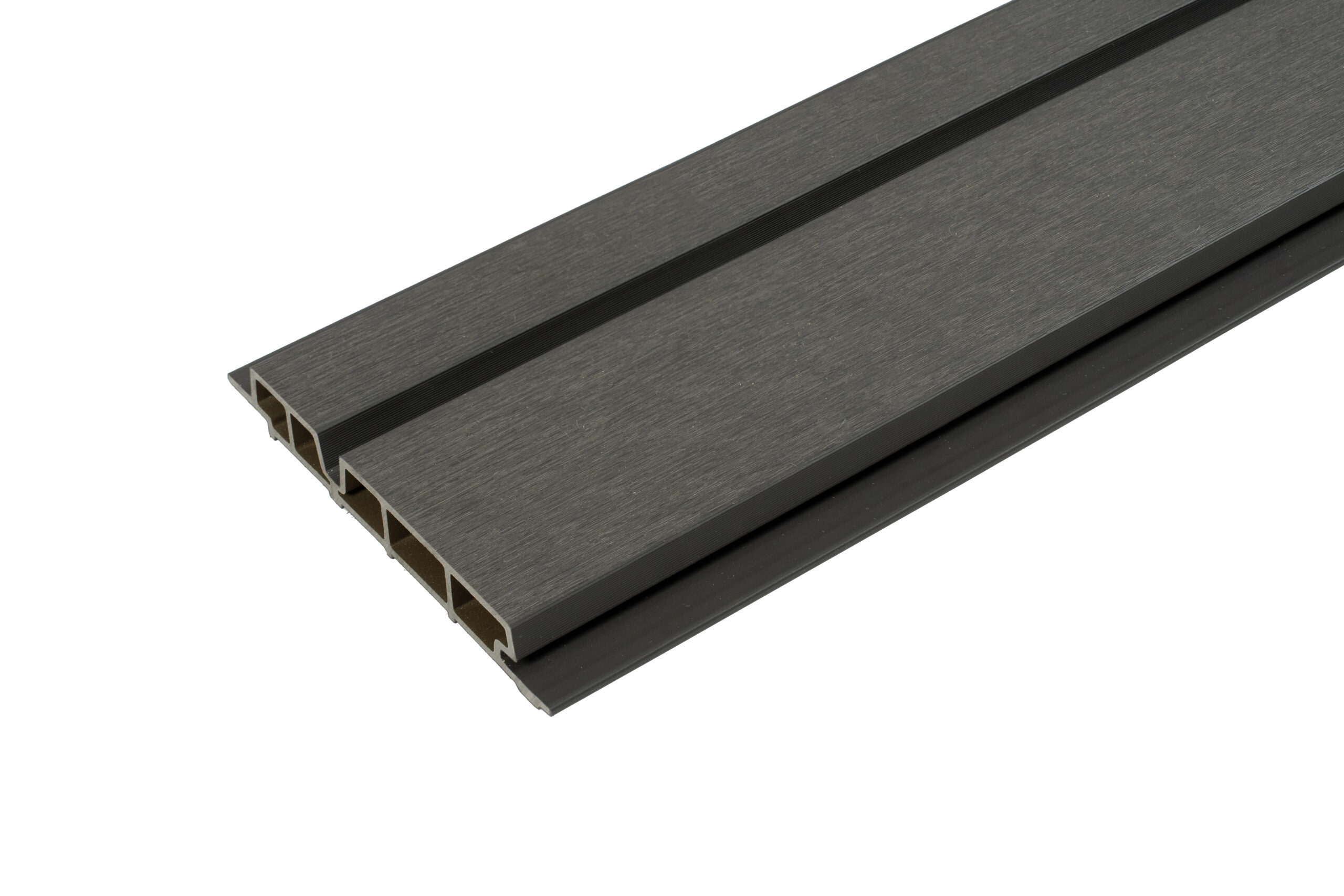 Fiberdeck WEO 120-60 WPC 3,9 m. Dark grey