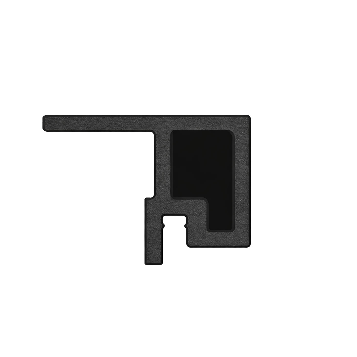 Legro FS 15 pradžios profilis BURNT WOOD 60x43x3600 - Image 2