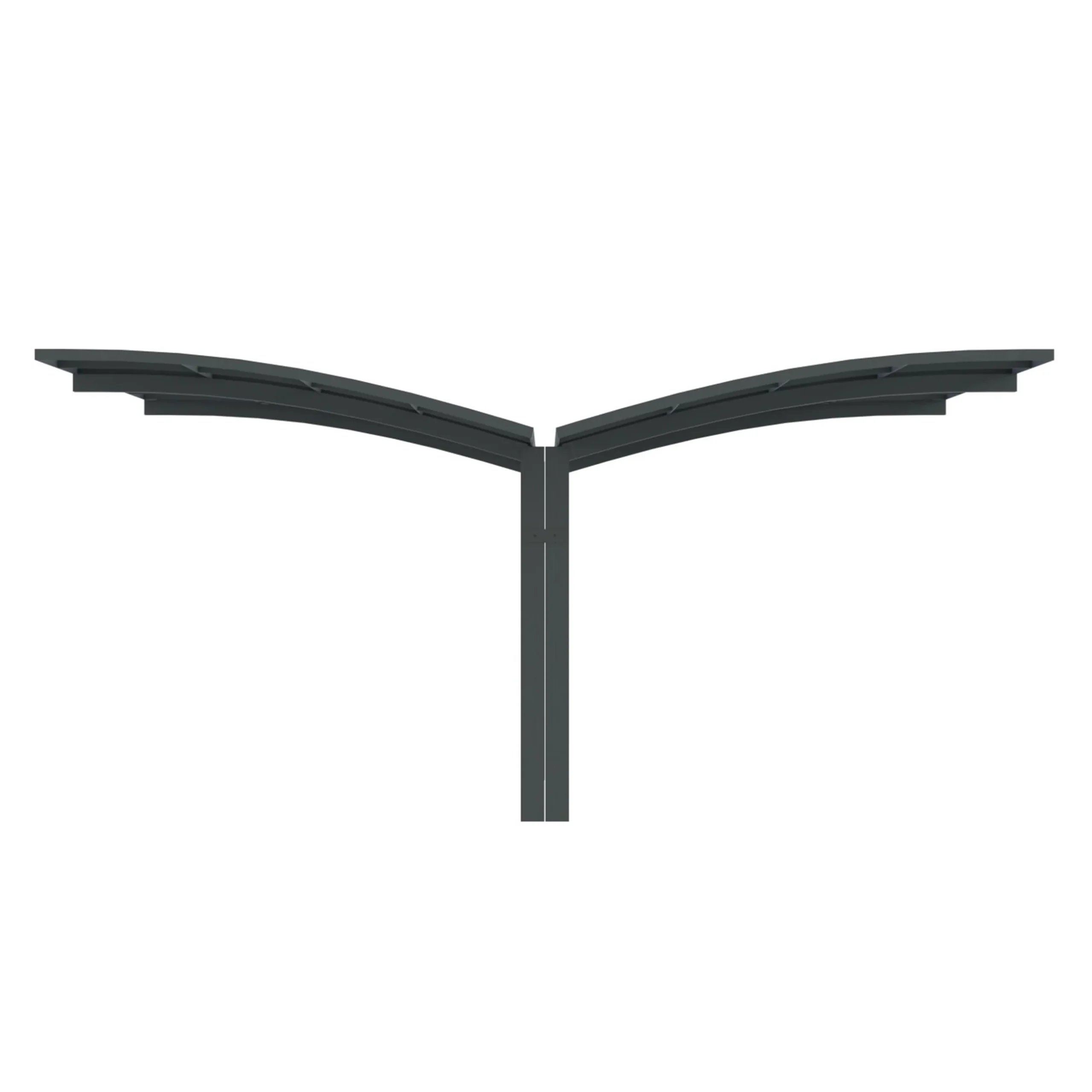 Aliuminė automobilio stoginė Bolton 600x500 cm Pilka - Image 8