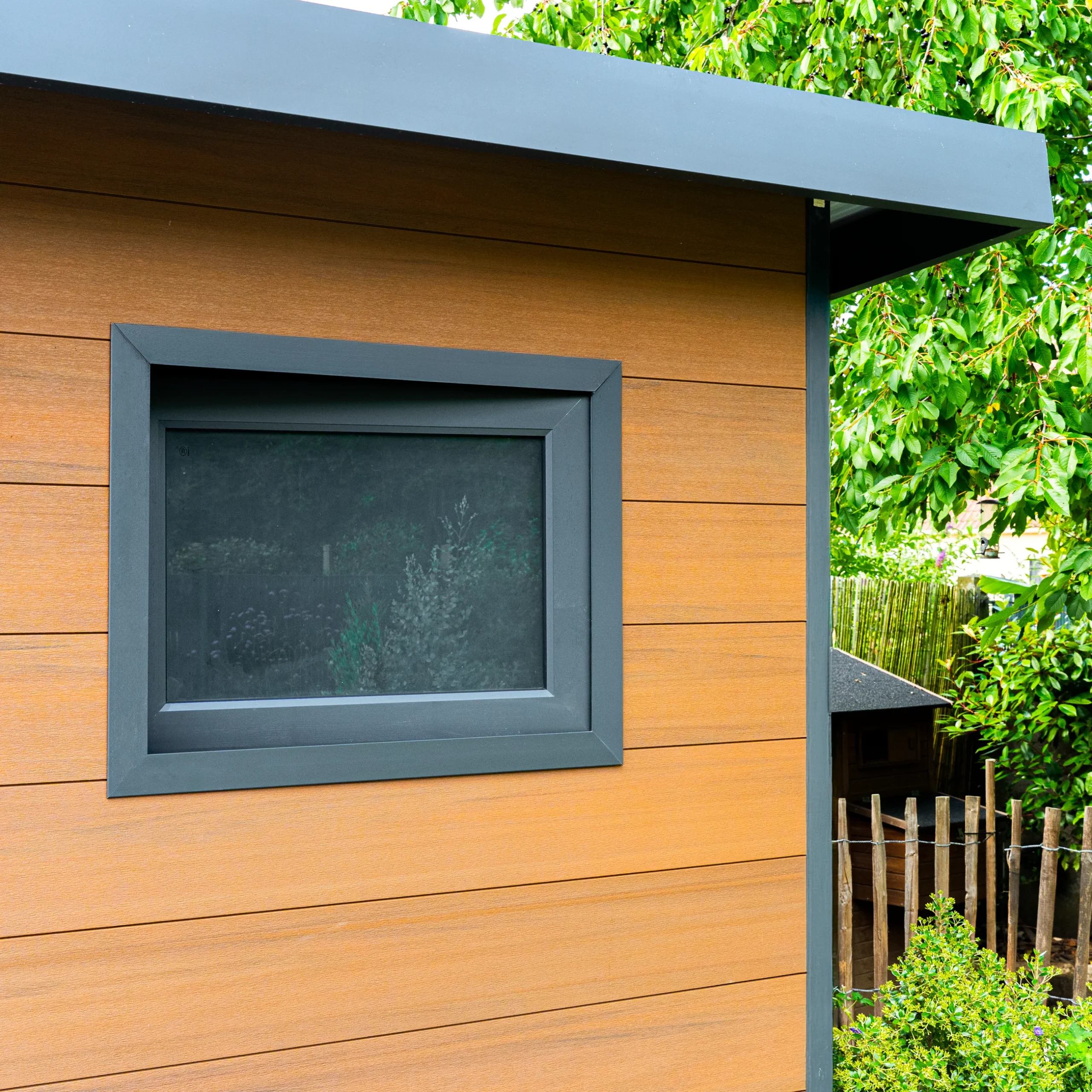 Alma – 11 m² kompozitinis sandėliukas– rudas - Image 4