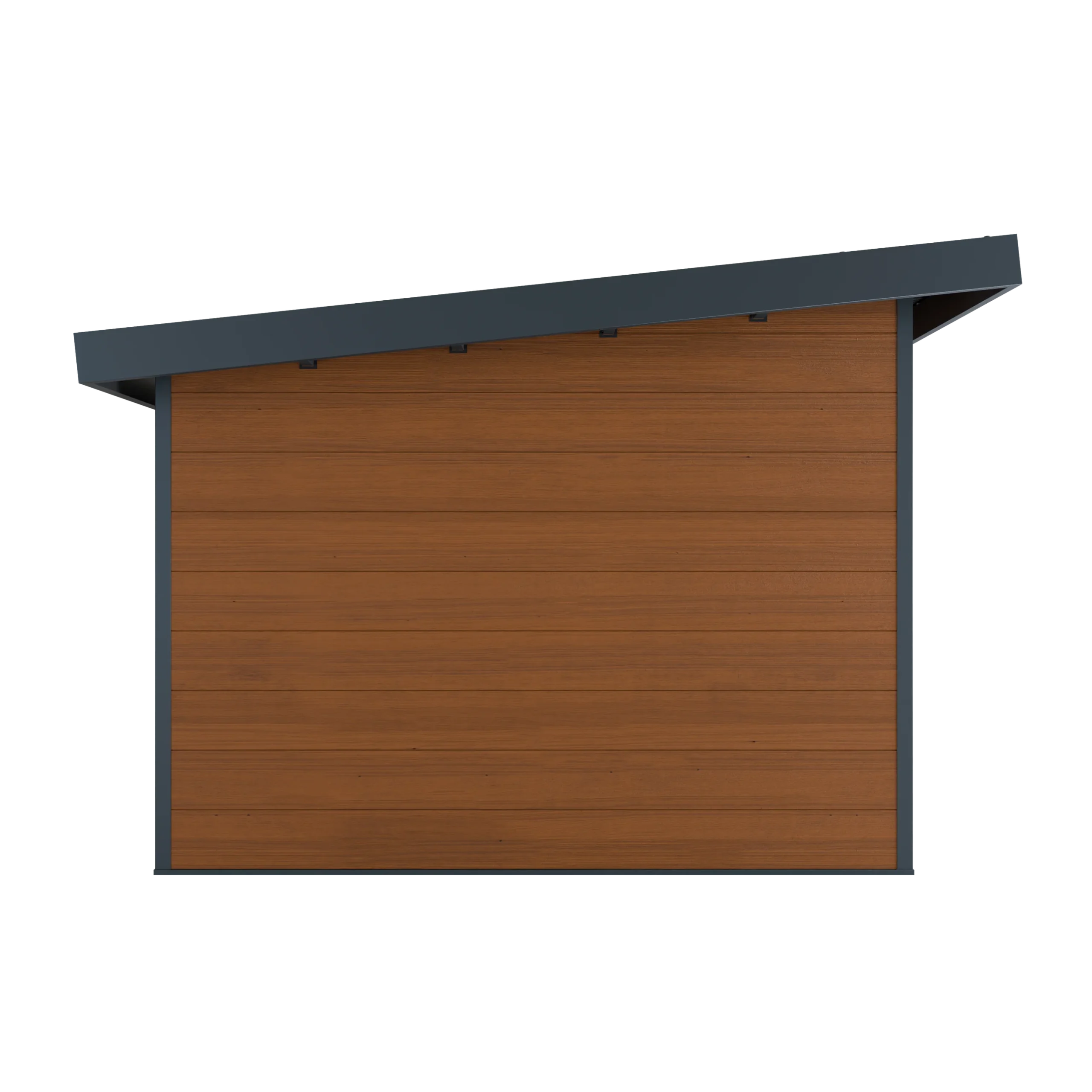 Alma – 11 m² kompozitinis sandėliukas– rudas - Image 17
