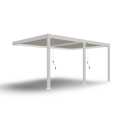 Pergola Elios 5,3x3,6 m. balta
