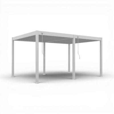Pergola Elios 5,3x3,6 m. balta