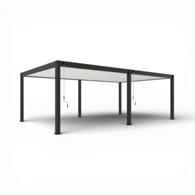 Pergola Elios 5,3x3,6 m. pilka