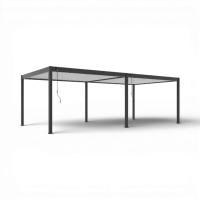 Pergola Elios 8x4 m. pilka