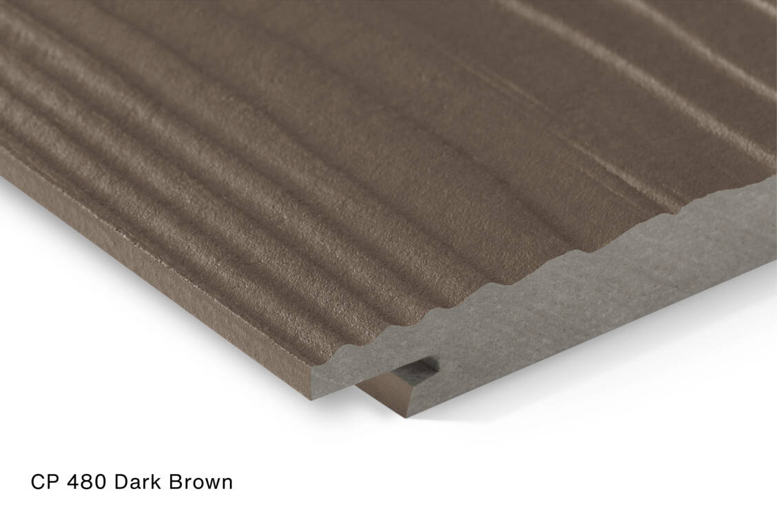 Swisspearl Plank Connect - Dark Brown